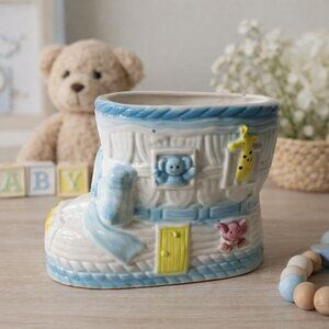 Rubens Original Ceramic Baby Nursery Planter Vintage 3436 Japan